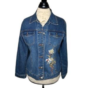 Adolfo Jeans jean jacket SMALL